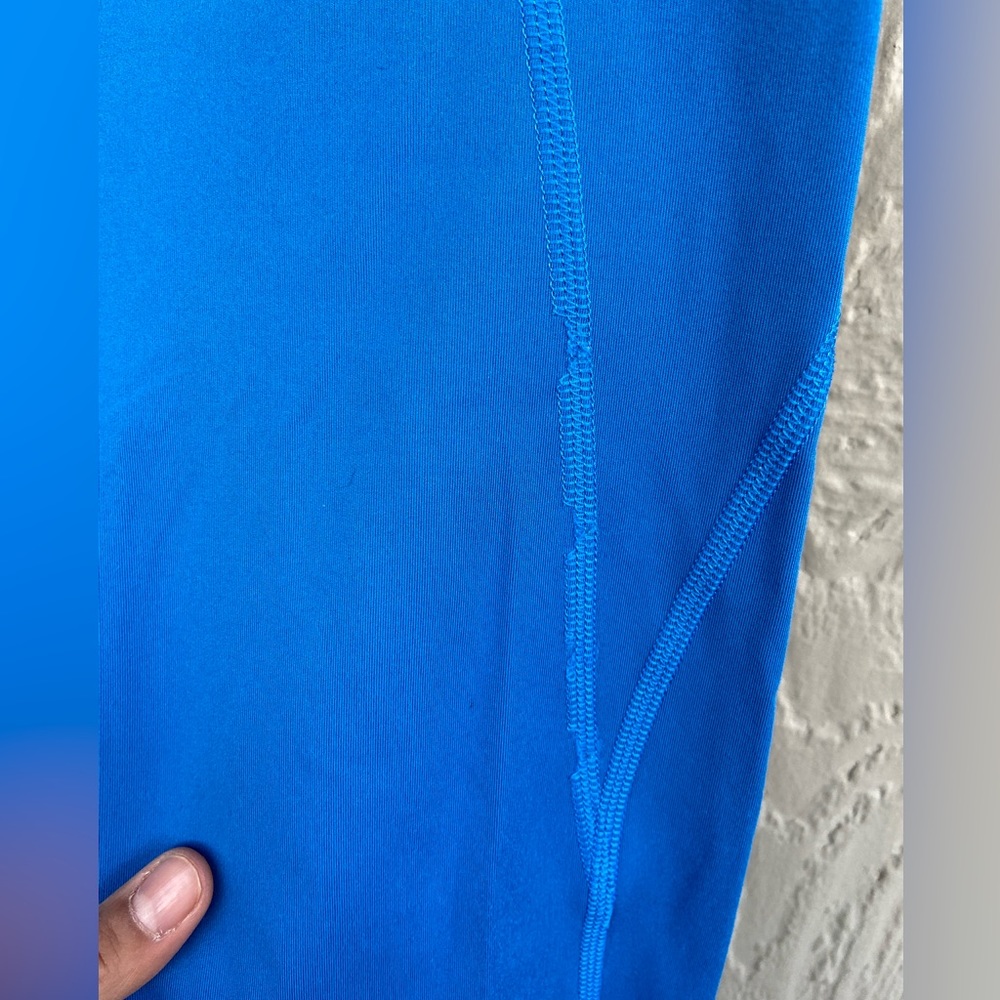 Girlfriend Collective Rare Lapis Royal blue Leggings 23.5” - Picture 5 of 11